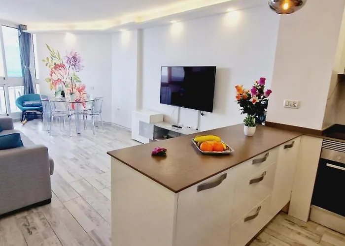 Luxury Ocean View 1 Bedroom Casa de Férias Playa de las Americas (Tenerife)